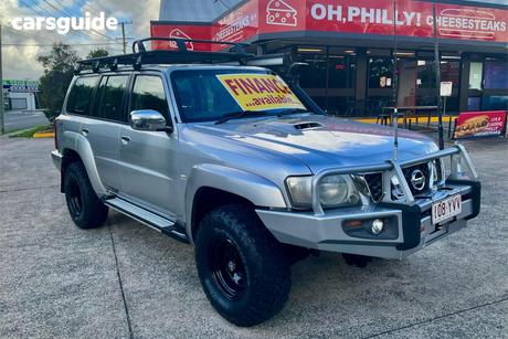 Silver 2010 Nissan Patrol Wagon St (4X4)