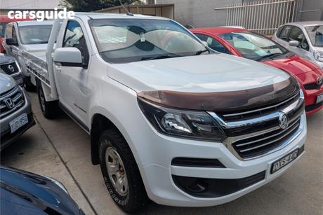 White 2018 Holden Colorado Cab Chassis Ls (4X4) (5Yr)