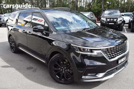 Black 2022 Kia Carnival Wagon Platinum