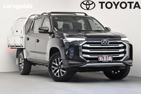 Black 2022 LDV T60 Double Cab Utility Max Pro (4X4)