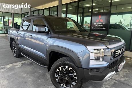 Blue 2025 BYD Shark 6 Dual Cab Utility Dual Motor Premium