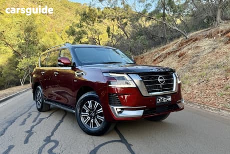 Red 2025 Nissan Patrol Wagon Ti-L (4X4)