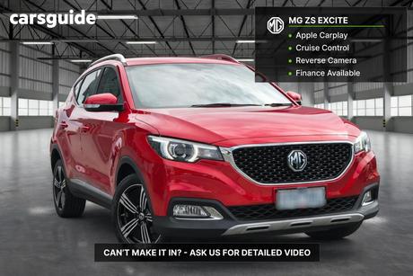 Red 2019 MG ZS Wagon Excite