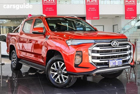 Orange 2022 LDV T60 Double Cab Utility Max Pro (4X4)