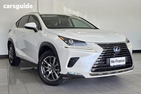 White 2021 Lexus NX300H Wagon Luxury Hybrid (Fwd)