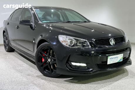 Black 2017 Holden Commodore Sedan Ss-V Redline