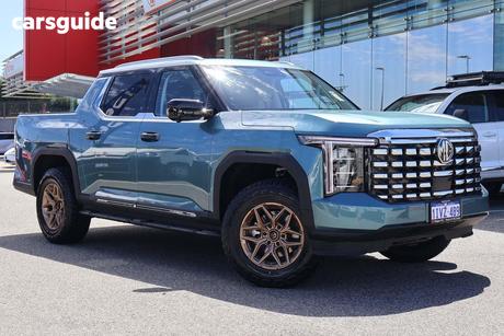 Green 2025 MG Mgu9 Double Cab Pick Up Explore X
