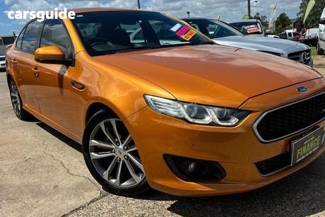 Orange 2015 Ford Falcon Sedan Xr6