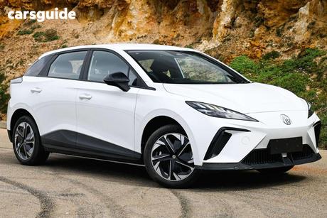 White 2025 MG MG4 Hatchback Essence 64 150Kw