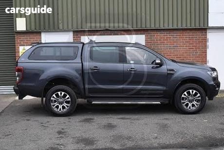 Grey 2012 Ford Ranger Dual Cab Utility Xlt 3.2 (4X4)
