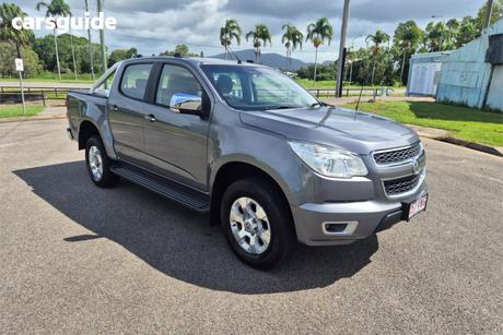 Grey 2015 Holden Colorado Crew Cab Pickup Ltz (4X4)