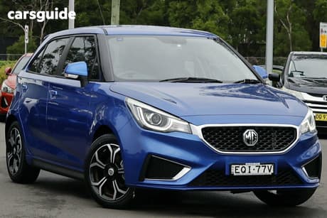 Blue 2021 MG MG3 Hatchback Excite (With Navigation)