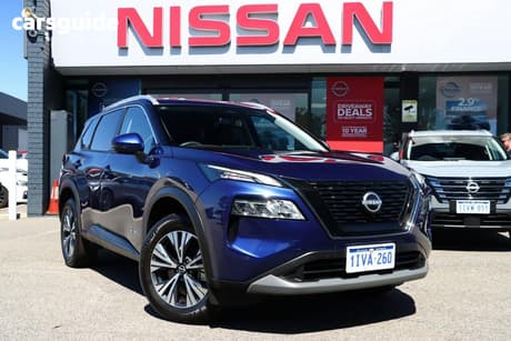 Blue 2024 Nissan X-Trail Wagon St-L (4Wd) E-Power (Hybrid)