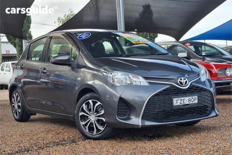 Grey 2015 Toyota Yaris Hatchback Ascent