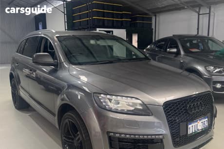 Grey 2015 Audi Q7 Wagon 3.0 Tdi Quattro
