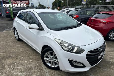 White 2013 Hyundai I30 Hatchback Elite