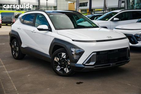 White 2025 Hyundai Kona Wagon Premium