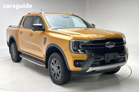 Yellow 2024 Ford Ranger Double Cab Pick Up Wildtrak 2.0 (4X4)