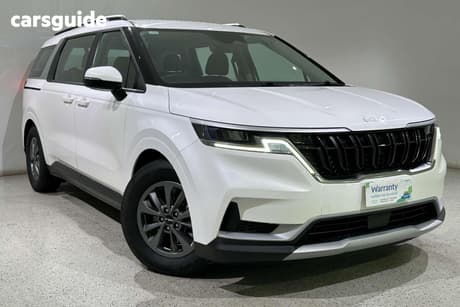 White 2023 Kia Carnival Wagon S