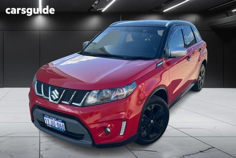 Red 2016 Suzuki Vitara Wagon S Turbo (Fwd)