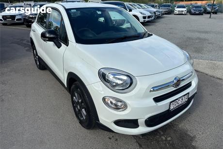 White 2015 Fiat 500X Wagon Pop
