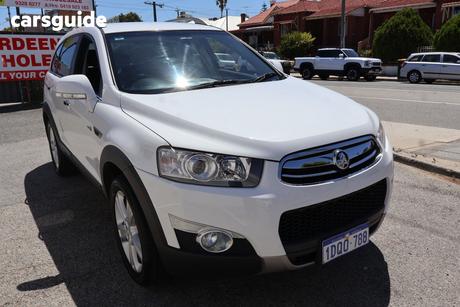 White 2011 Holden Captiva Wagon 7 Lx (4X4)