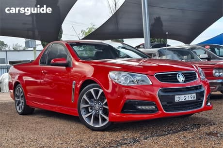 Red 2014 Holden UTE Utility Sv6