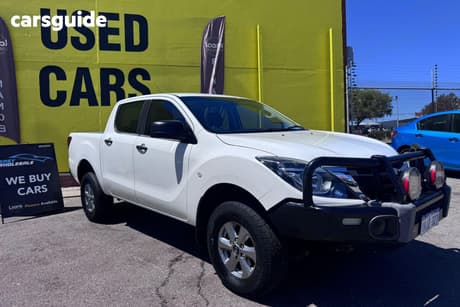 White 2020 Mazda BT-50 Dual Cab Utility Xt (4X4) (5Yr)