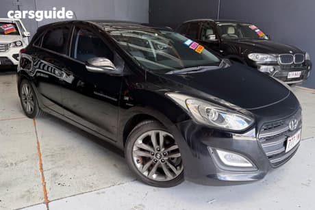 Black 2015 Hyundai I30 Hatchback Sr