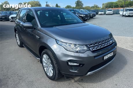 Grey 2018 Land Rover Discovery Sport Wagon Sd4 (177Kw) Hse 5 Seat