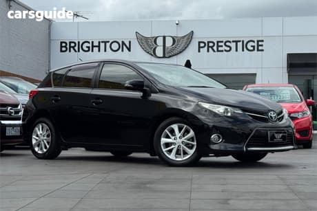 Black 2013 Toyota Corolla Hatchback Ascent Sport