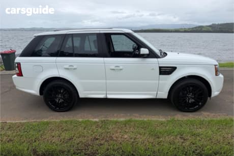 White 2011 Land Rover Range Rover Sport Wagon 3.0 Sdv6