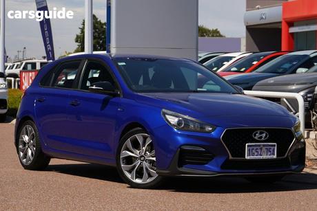 Blue 2019 Hyundai I30 Hatchback N Line