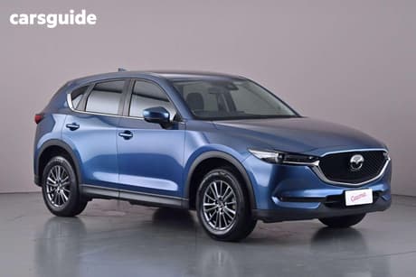 Blue 2019 Mazda CX-5 Wagon Maxx Sport (4X4)