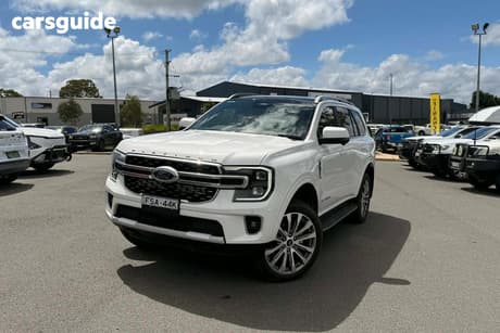 White 2025 Ford Everest Wagon Platinum (4Wd)
