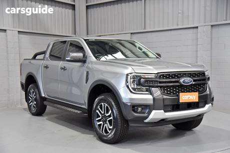Silver 2024 Ford Ranger Double Cab Pick Up Sport 3.0 (4X4)