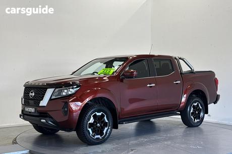 Orange 2021 Nissan Navara Dual Cab Pick-up St-X (4X4) Cloth/No Sunroof