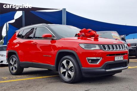 Red 2018 Jeep Compass Wagon Limited (4X4)