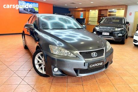 Grey 2010 Lexus IS250 Sedan Prestige