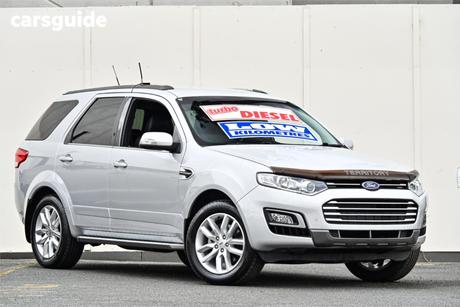 Silver 2016 Ford Territory Wagon Ts (Rwd)