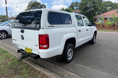 White 2016 Volkswagen Amarok Dual Cab Chassis Tdi420 (4X2)