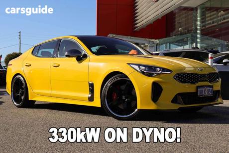 Yellow 2019 Kia Stinger Sedan Gt (Black Leather)