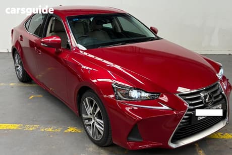 Red 2018 Lexus IS300 Sedan Luxury