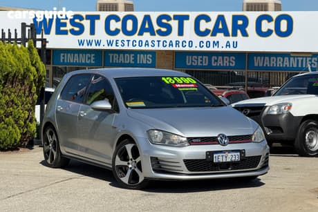 Silver 2015 Volkswagen Golf Hatchback Gti