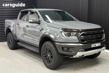 Grey 2021 Ford Ranger Double Cab Pick Up Raptor 2.0 (4X4)