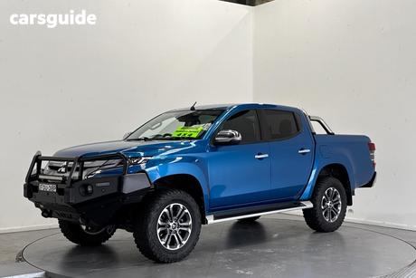 Blue 2020 Mitsubishi Triton Double Cab Pick Up Gls (4X4)