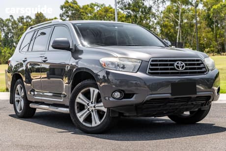 Grey 2008 Toyota Kluger Wagon Kx-S (Fwd)