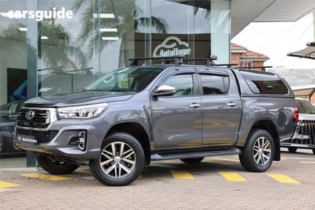 Grey 2019 Toyota Hilux Double Cab Pick Up Sr5 (4X4)
