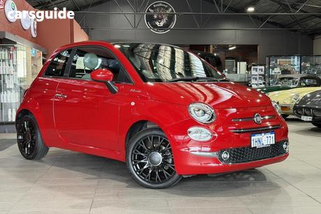 Red 2021 Fiat 500C Vehicle Dolcevita