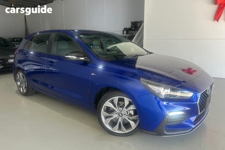 Blue 2021 Hyundai I30 Hatchback N Line